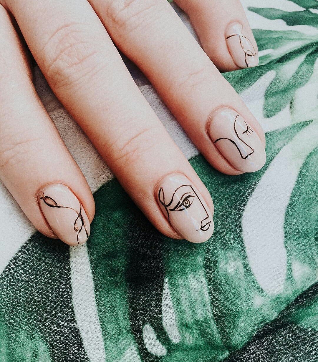 Маникюр Манга