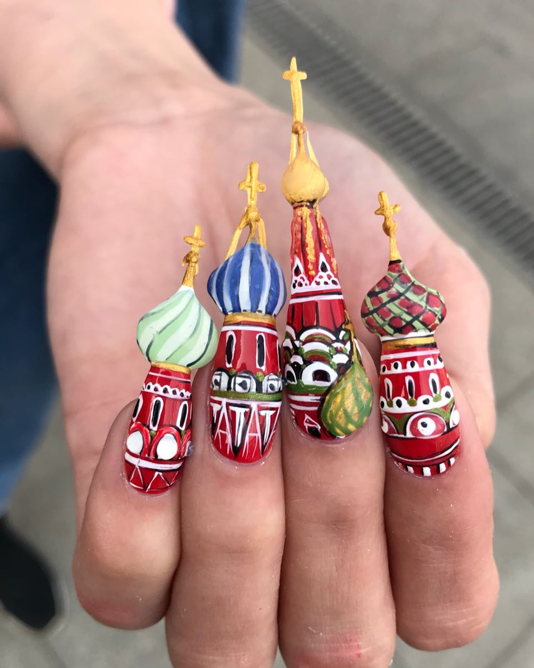 Колхозные ногти