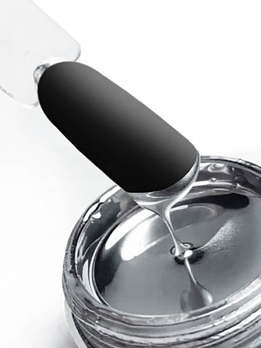 Гель краска Patrisa Nail серебро с зеркальным эффектом Liquid Steel