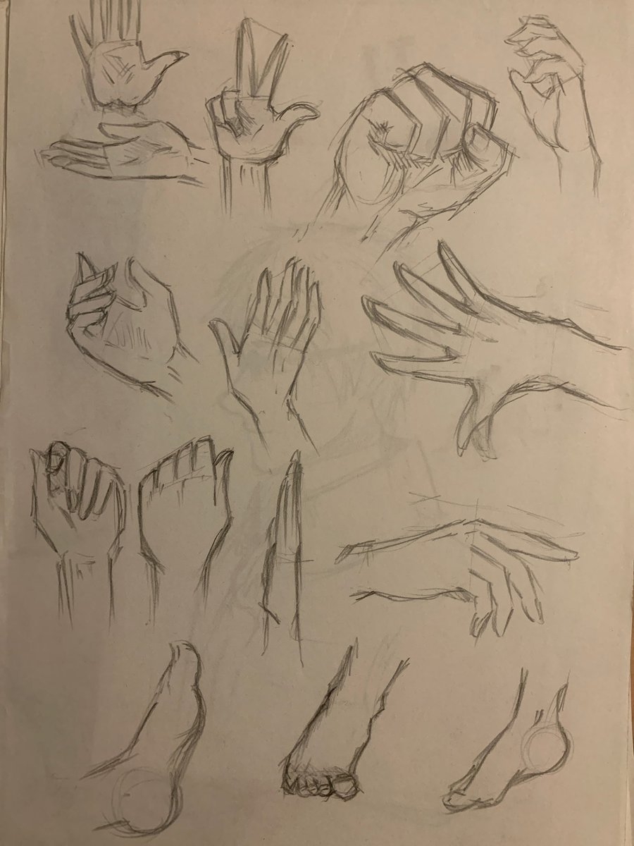 Туториалы по рисованию кистей рук