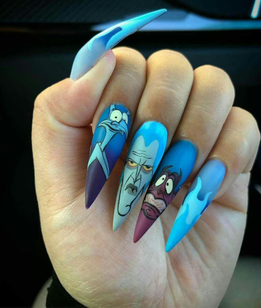 Рисунки на ногтях