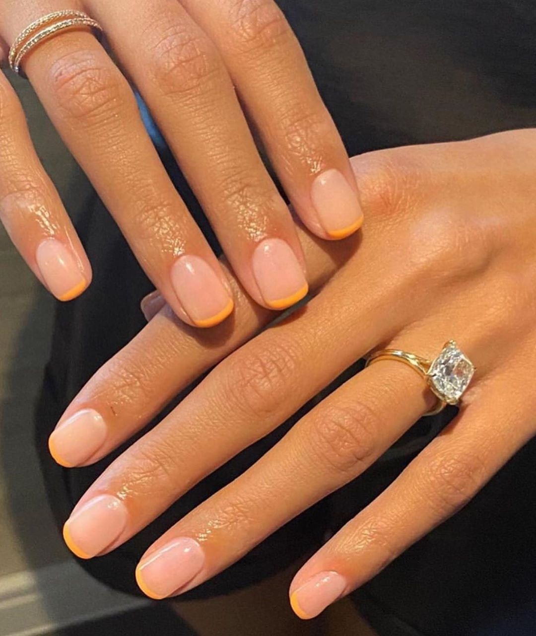 Маник на короткие ногти овал (12 фото)