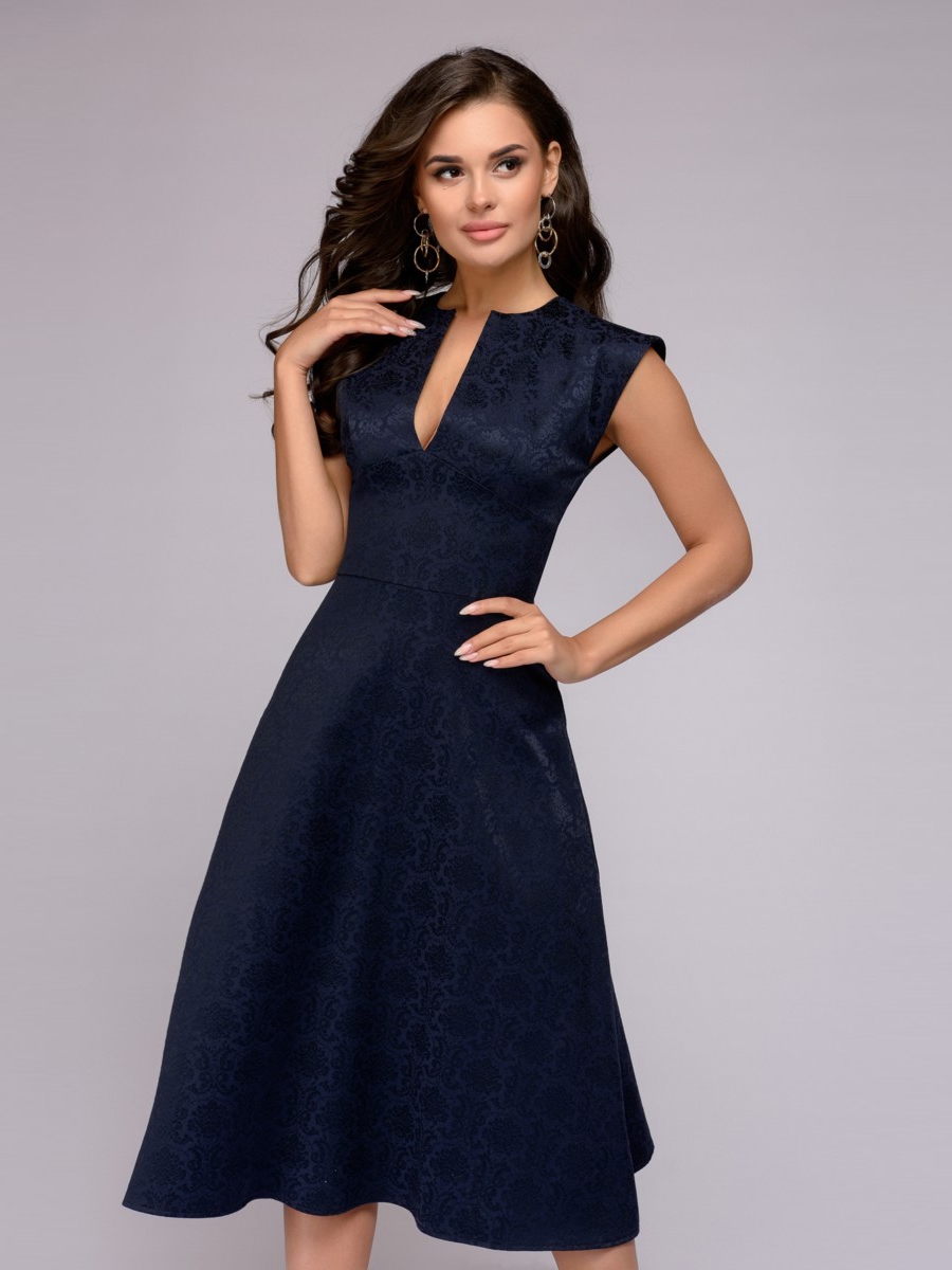 1001 Dress темно синий платье