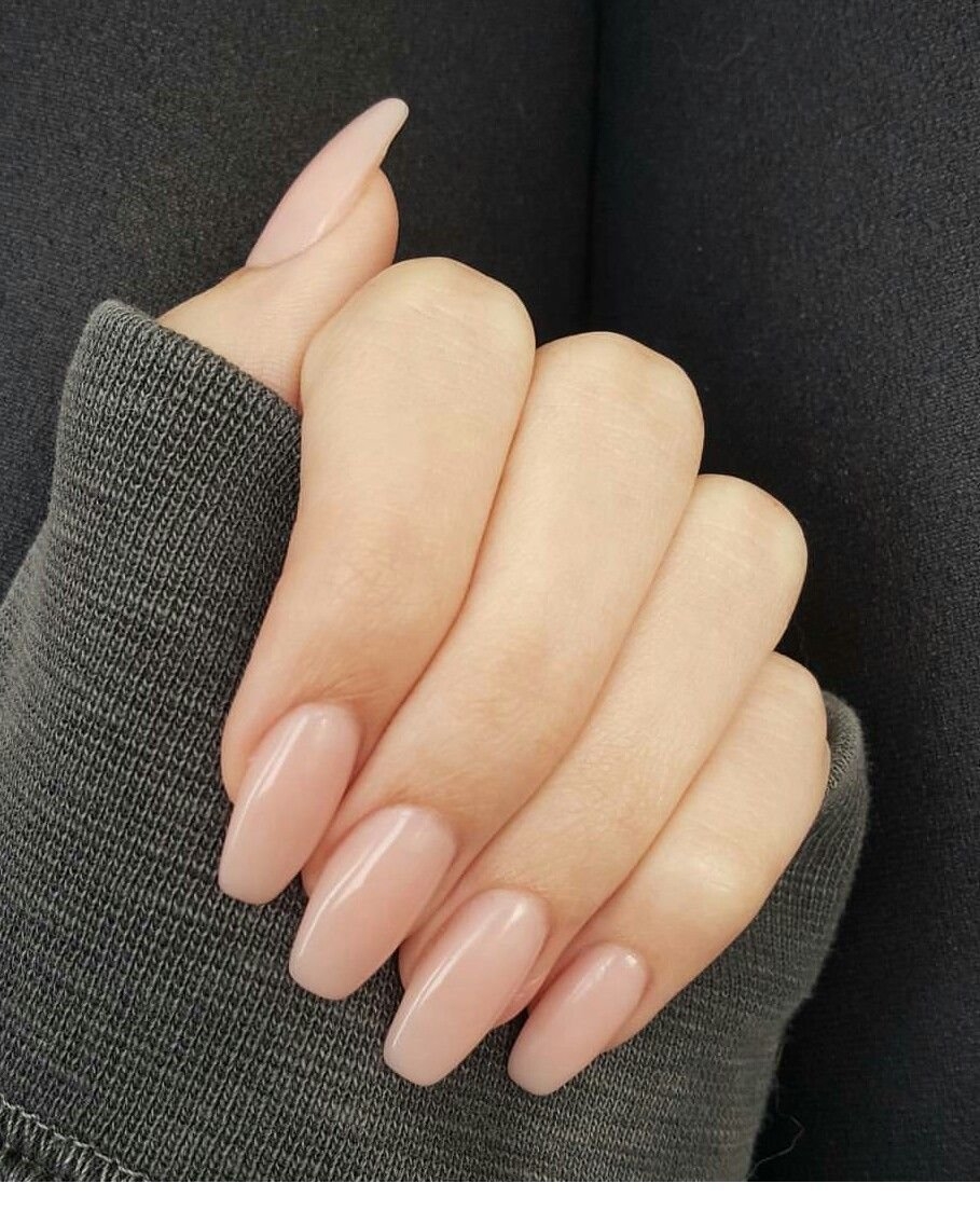 Ногти короткие