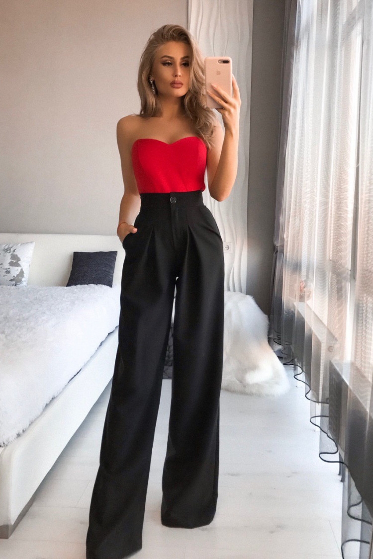 Zara комбинезон черный на бретельках