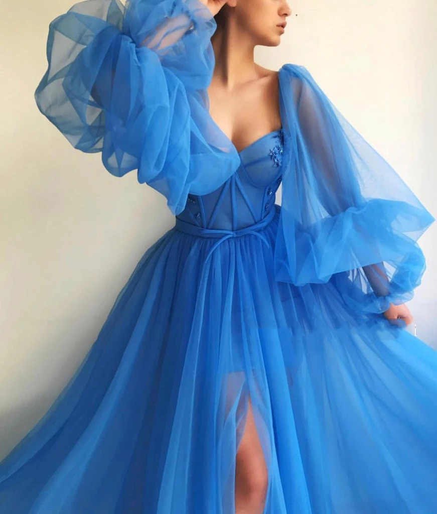 Teuta Matoshi платья синие
