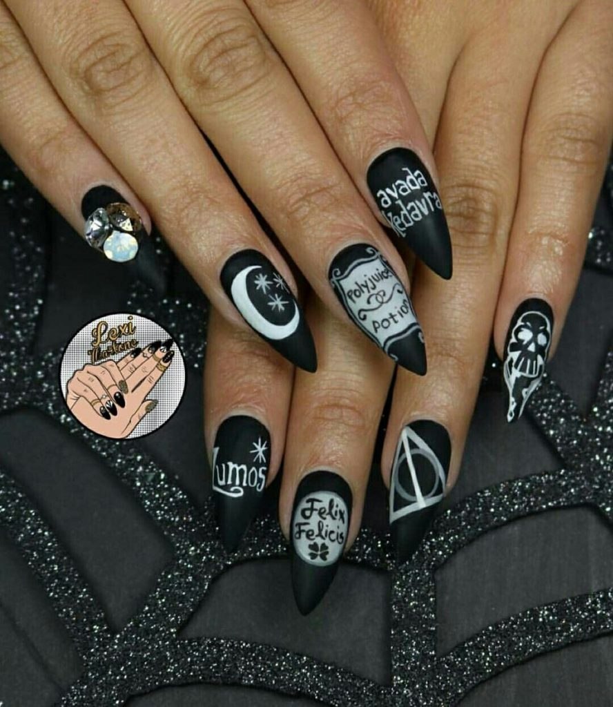 Маникюр Harry Potter