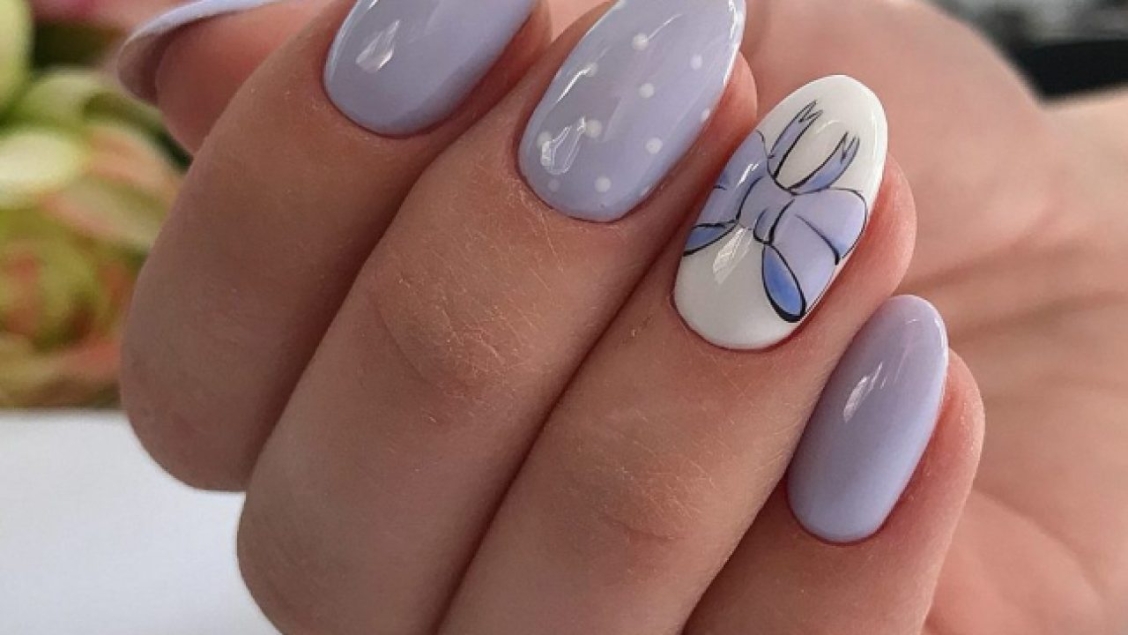 Нежные ногти мягкий квадрат