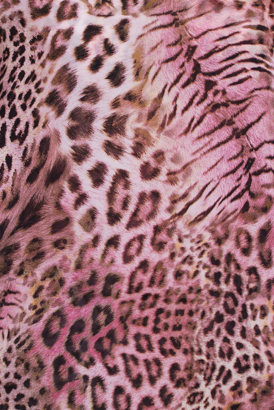 Розовый леопард принт