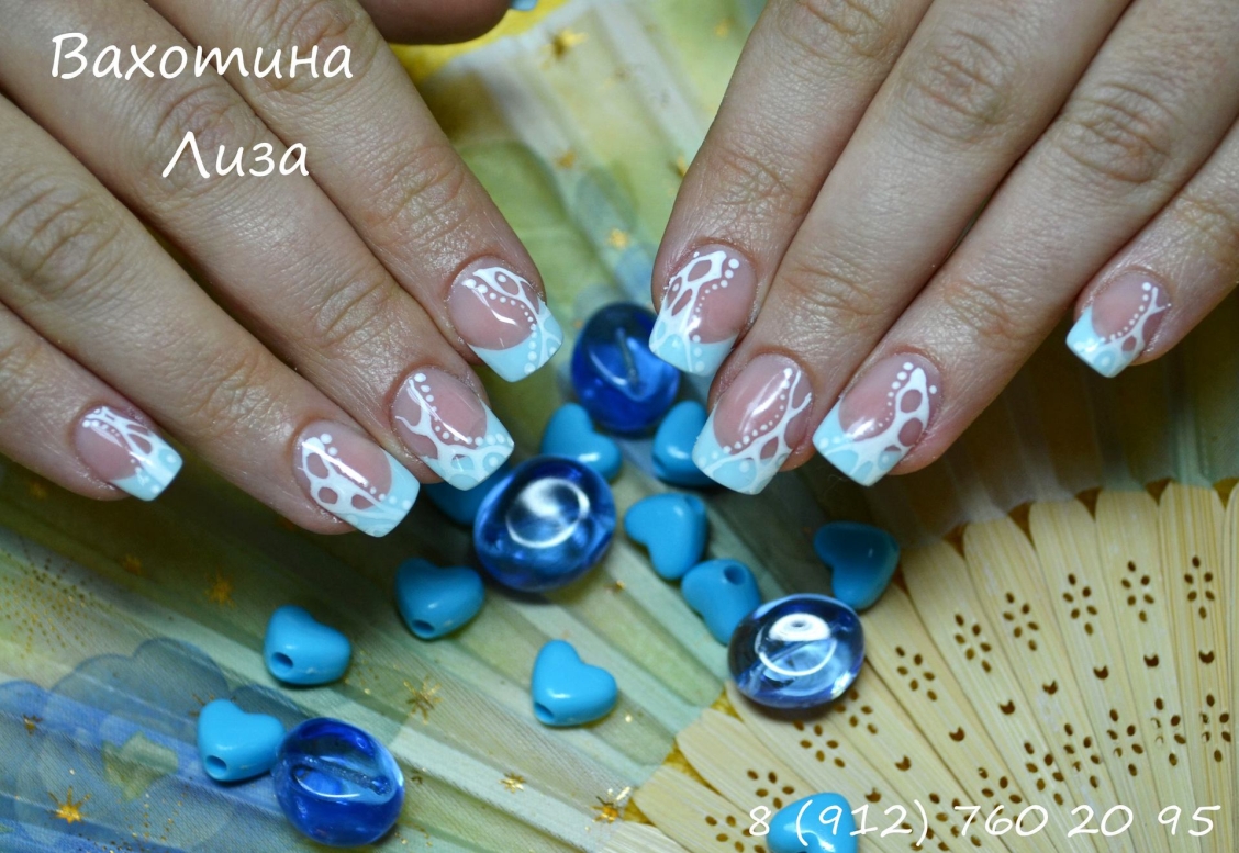 Шеллак на короткие ногти
