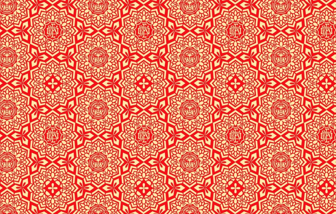 Shepard Fairey орнамент