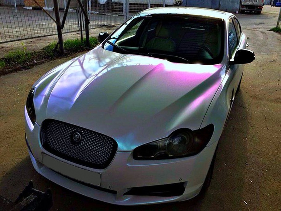 Jaguar XF аэрография