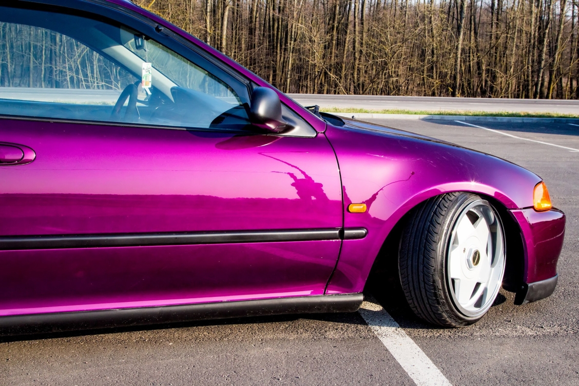 Honda Civic Candy фиолетовый