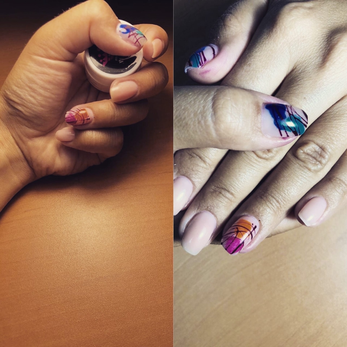 Маникюр крутой трендовый редкий