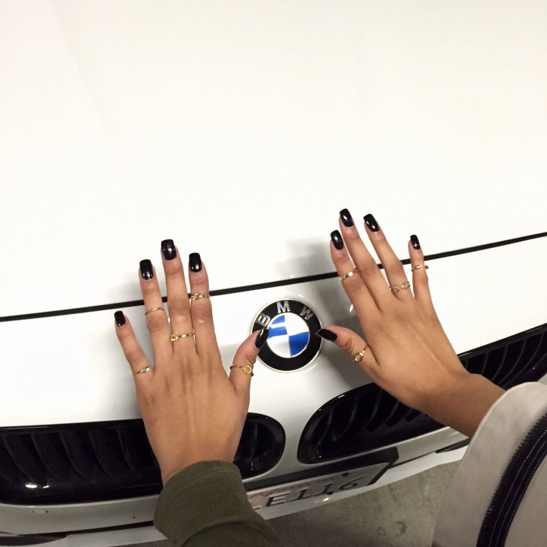 Ногти в стиле BMW
