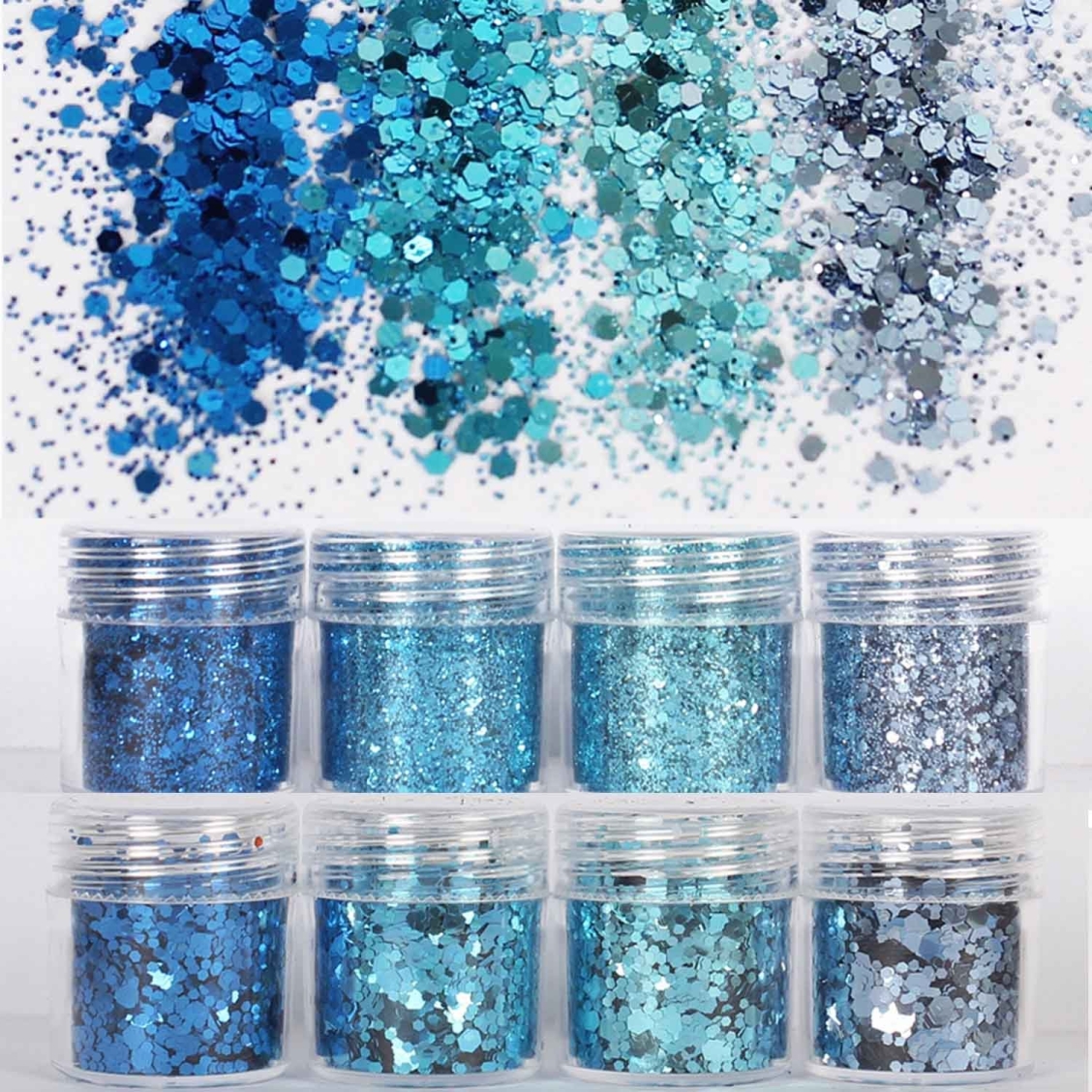 Glitter Mix reciclando glitters
