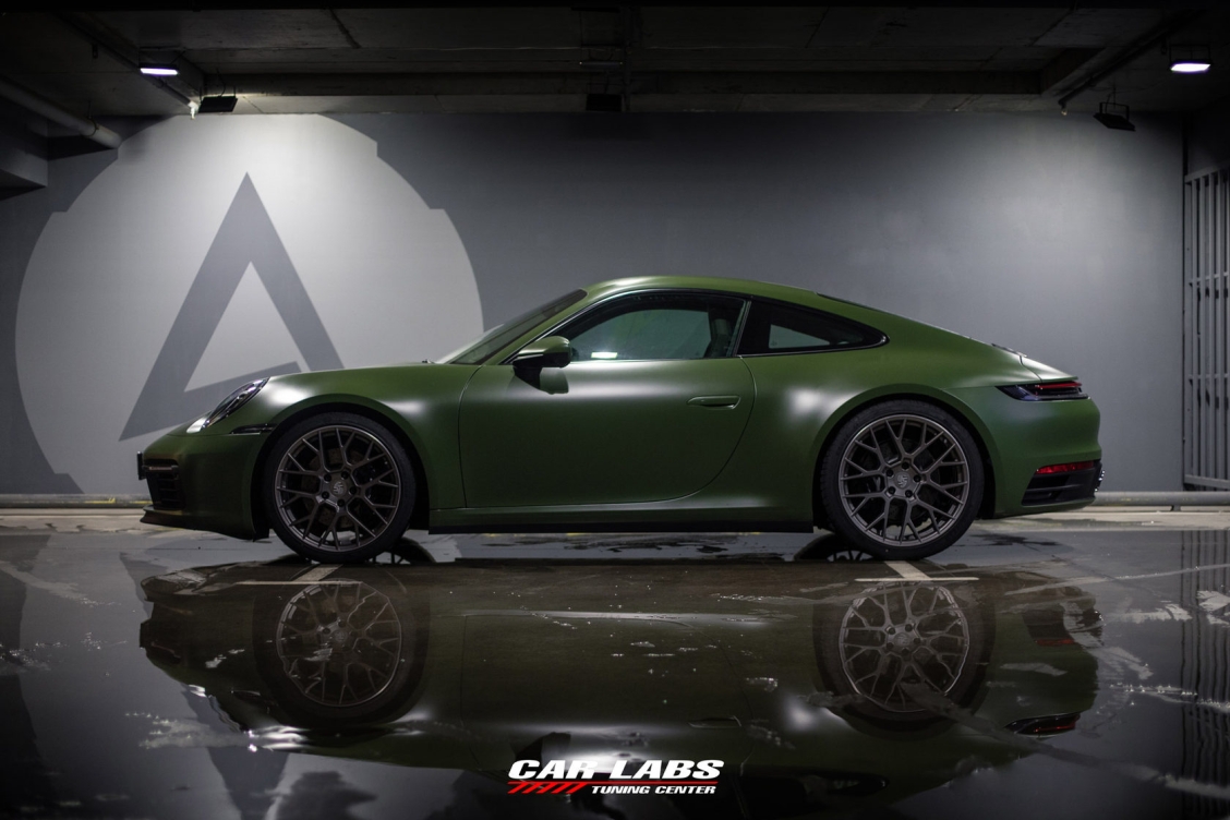 Матовая пленка хаки TECKWRAP Military Green cm09