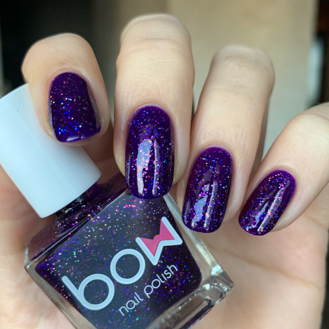 Bow Nail Polish Cross Heartbreaker