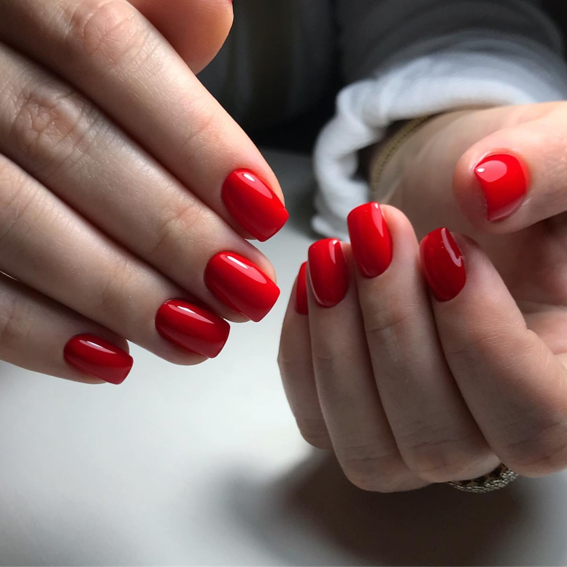 Комби маникюр