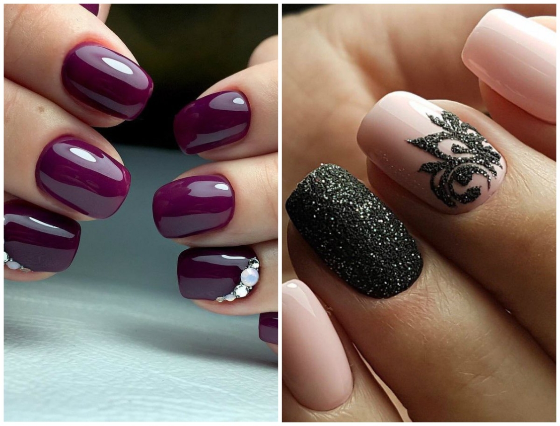 Маникюр шеллак дизайн