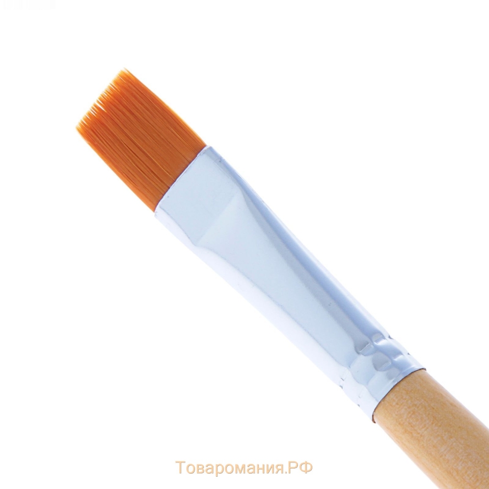 Кисть синтетика плоская №14