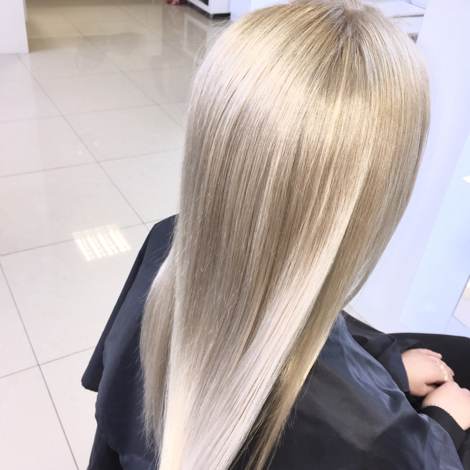 Air Touch волосы блонд