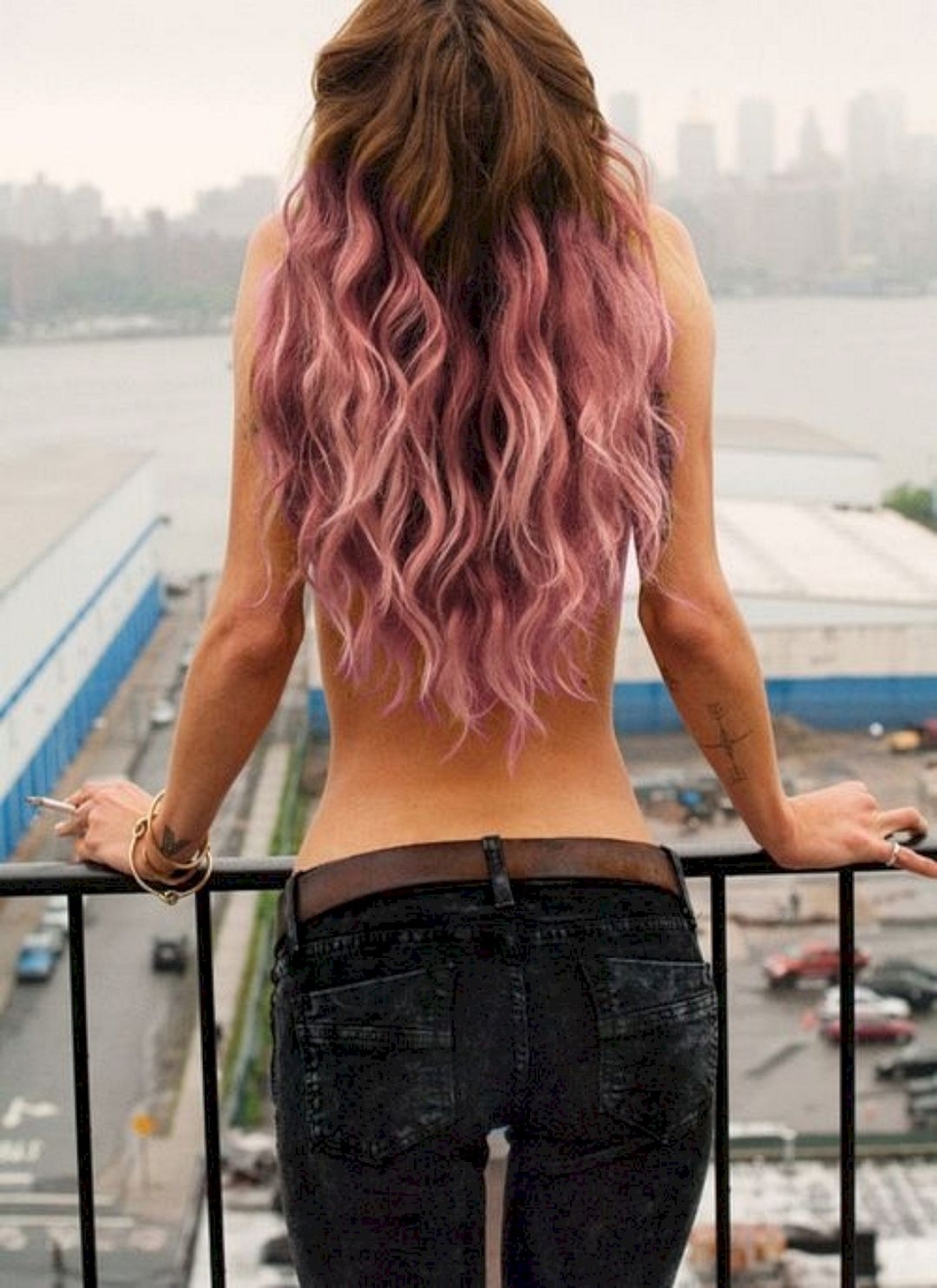 Dip Dye окрашивание