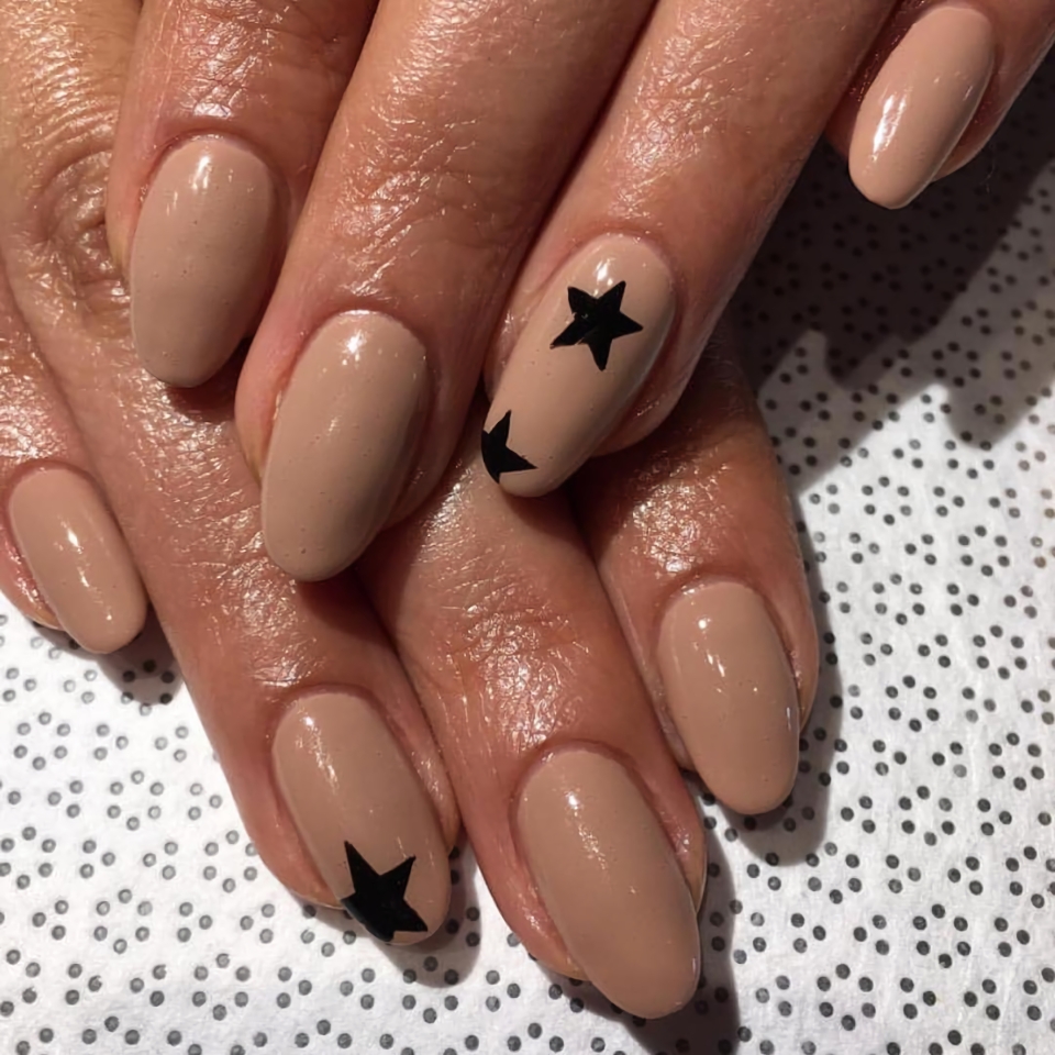 Ногти круглые красивые