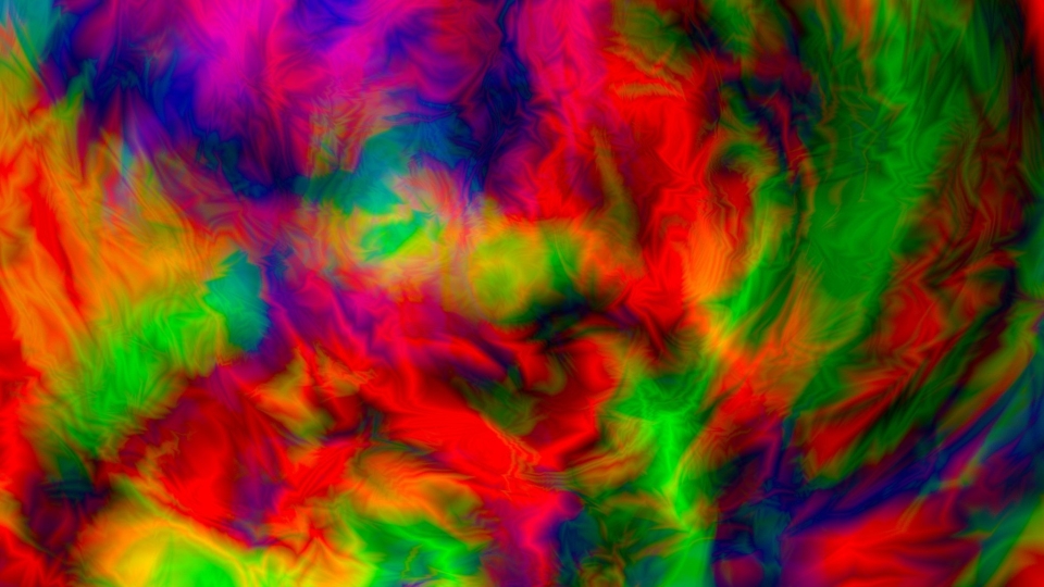 Яркие переливающиеся цвета
