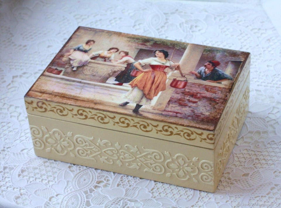 Шкатулка для аромамасел