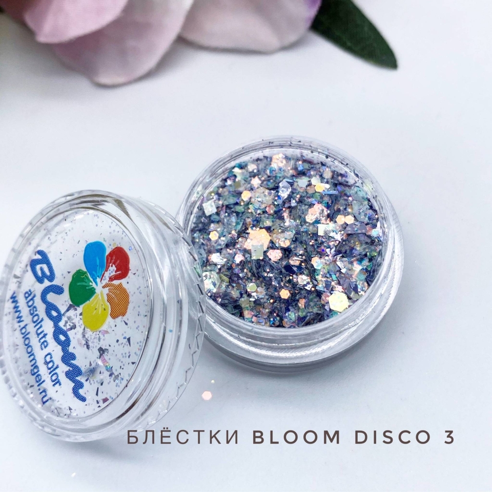 Bloom, блестки Disco №1
