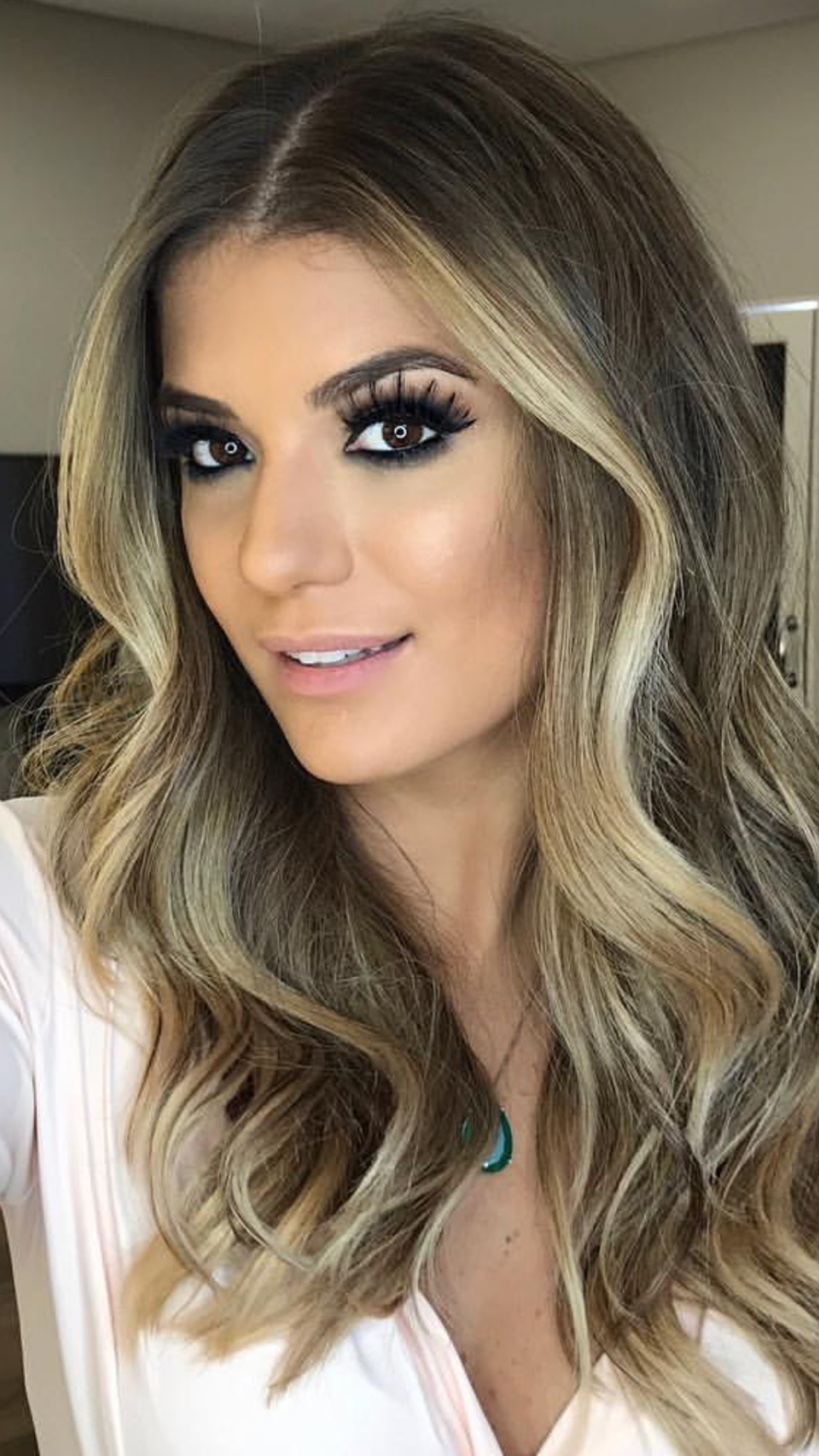 Контуринг балаяж блонд