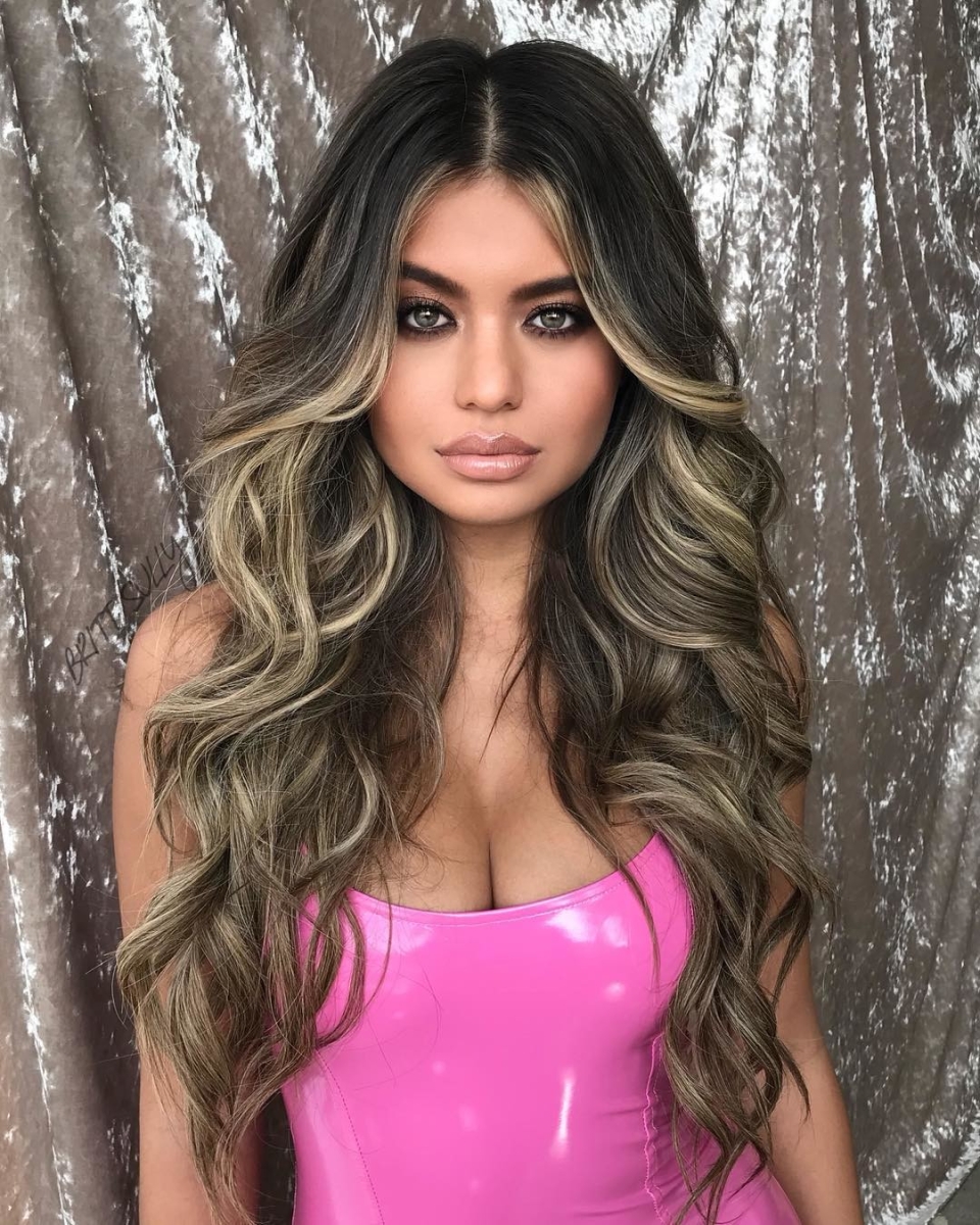 Крисси Тайген окрашивание