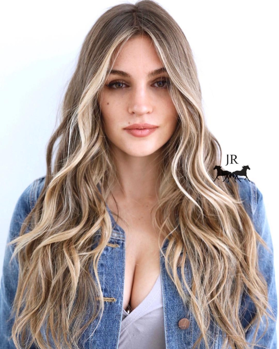 София Джамора мелирование