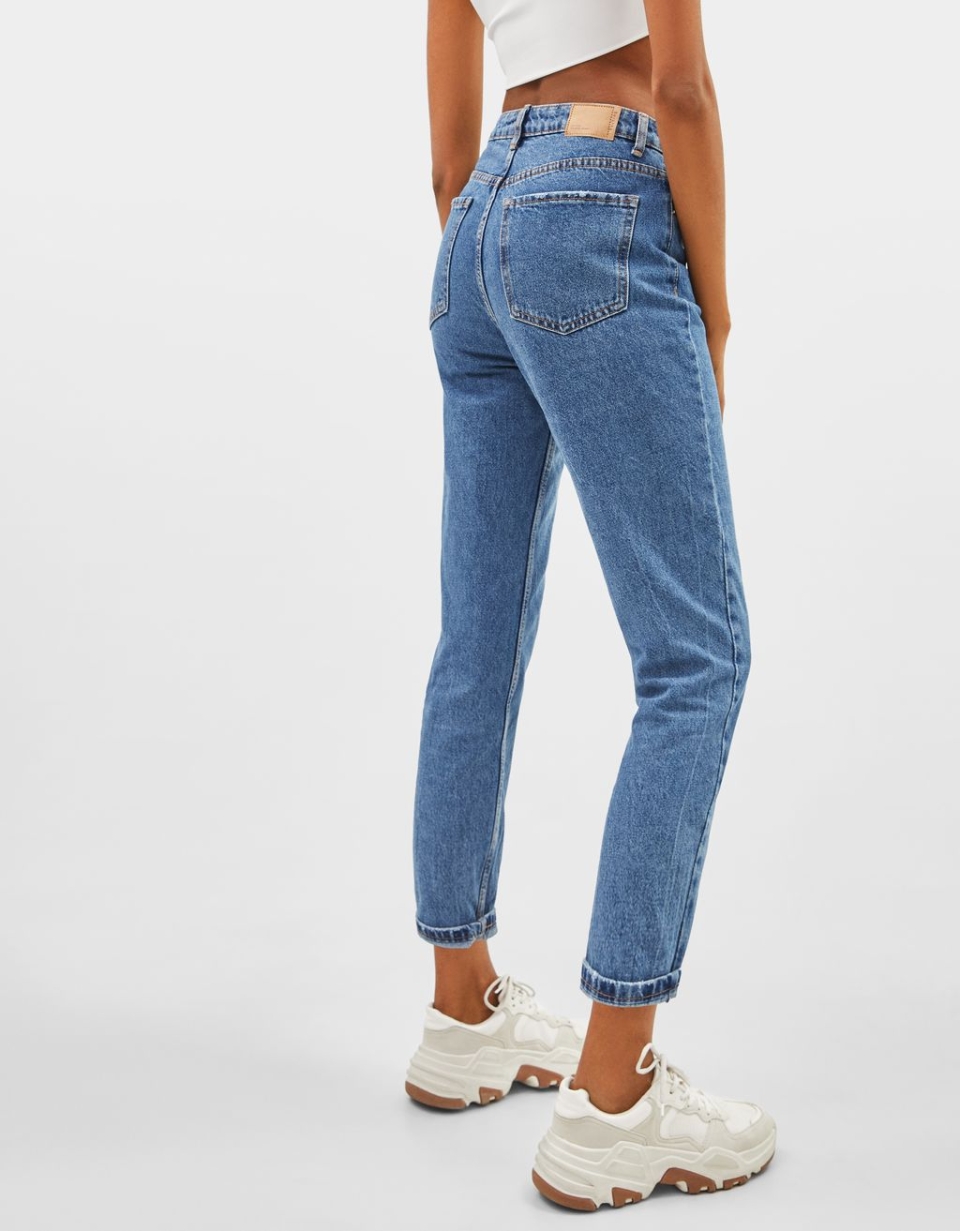 Джинсы Pull and Bear mom Fit