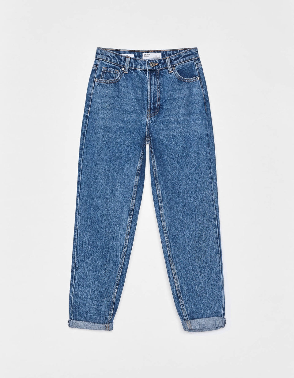 Джинсы Vintage Fit High Waist Denim