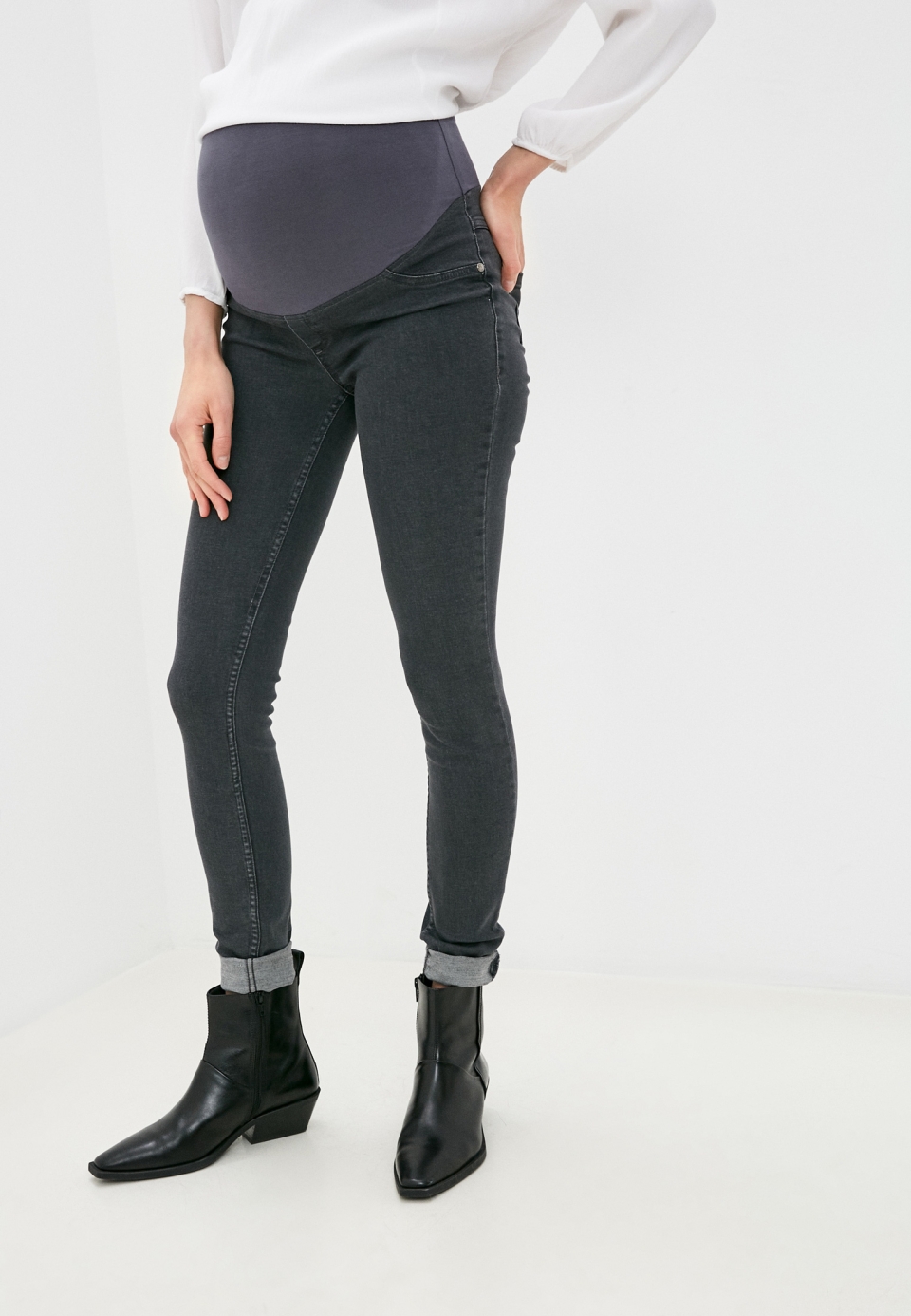 Pull Bear джинсы mom синие