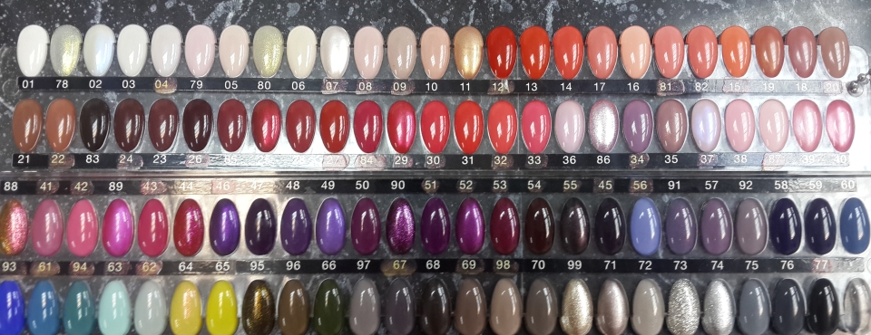 IVA Nails, гель-лак Black Beauty №6 (8 мл)