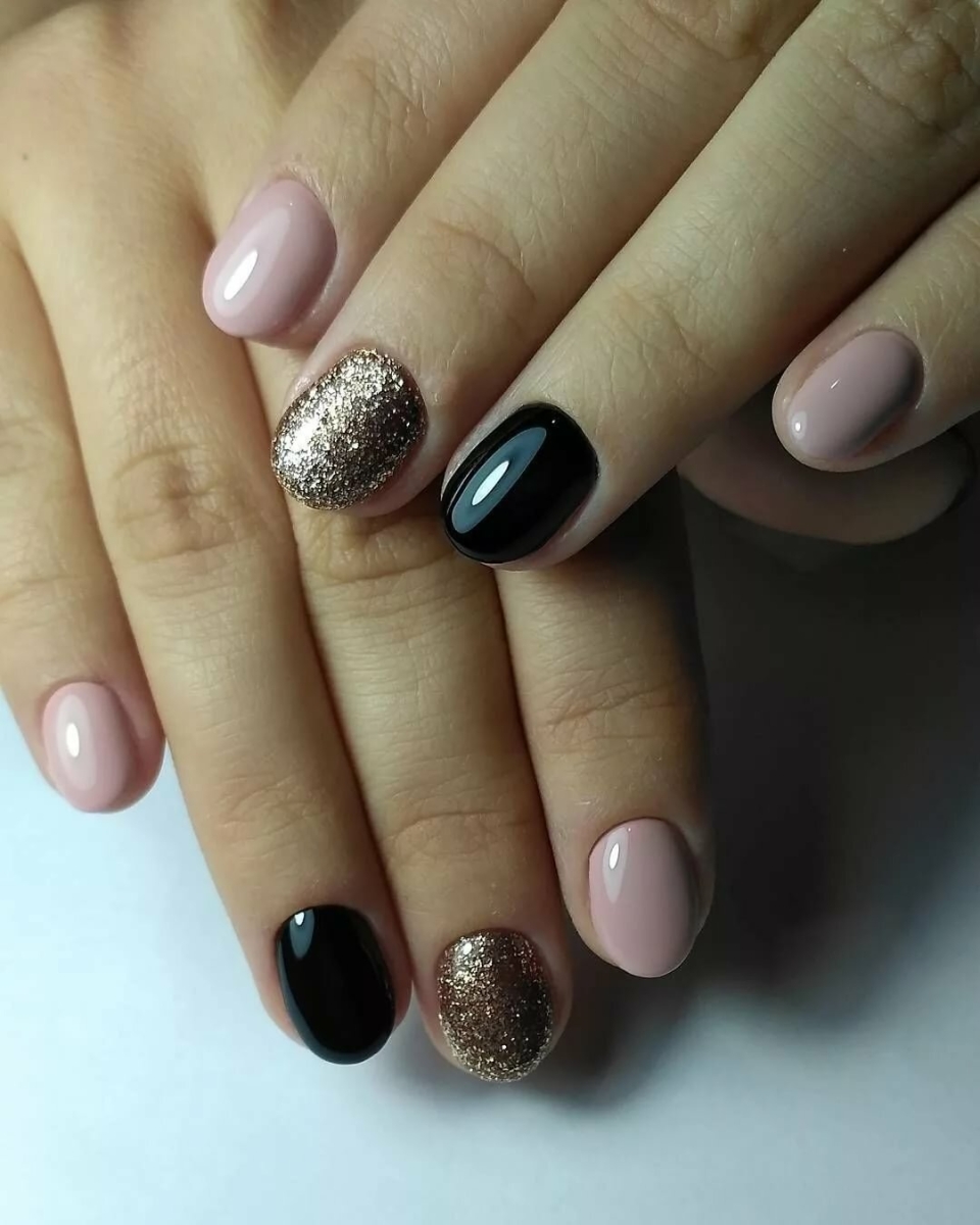 Шеллак на очень короткие ногти