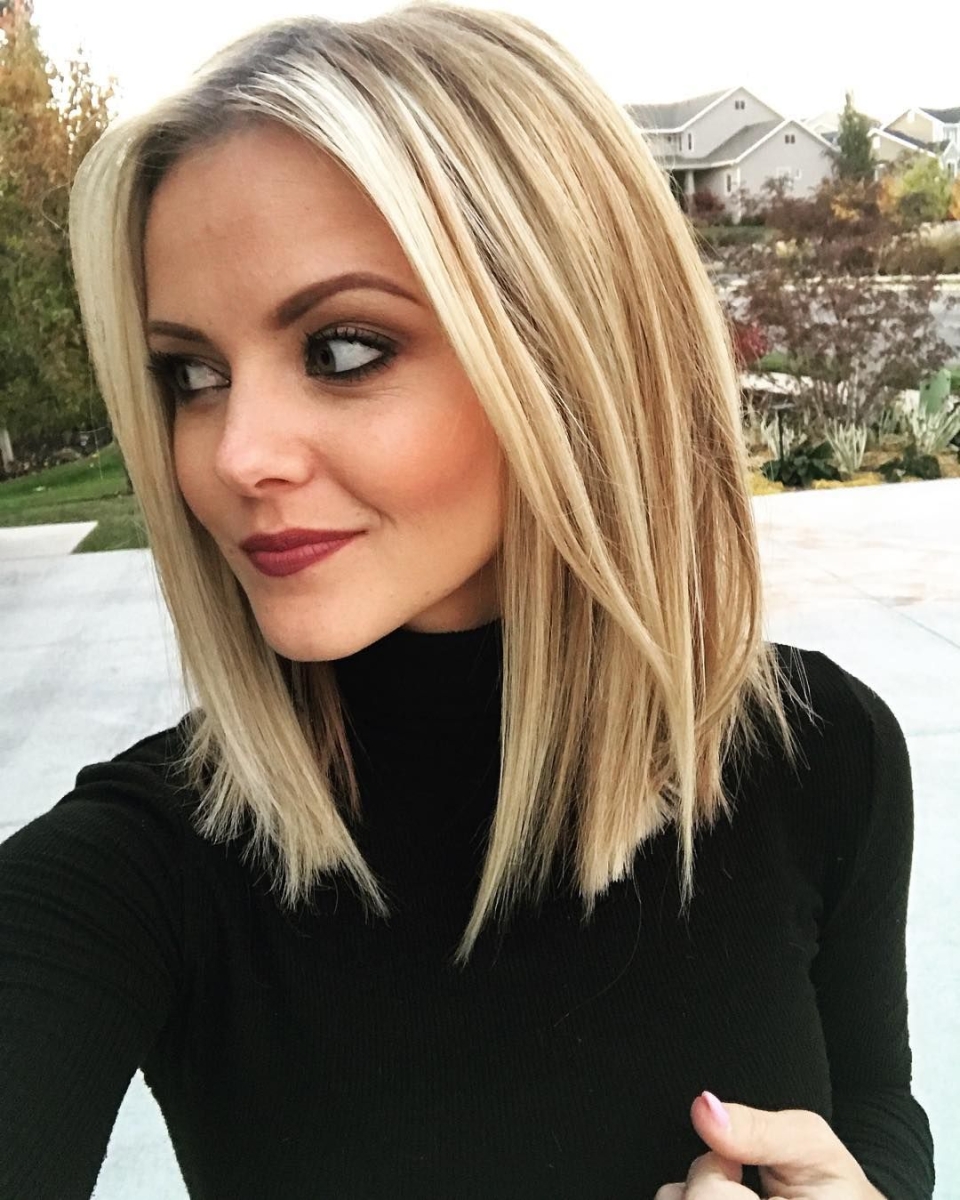 Стрижка Lob long-Bob