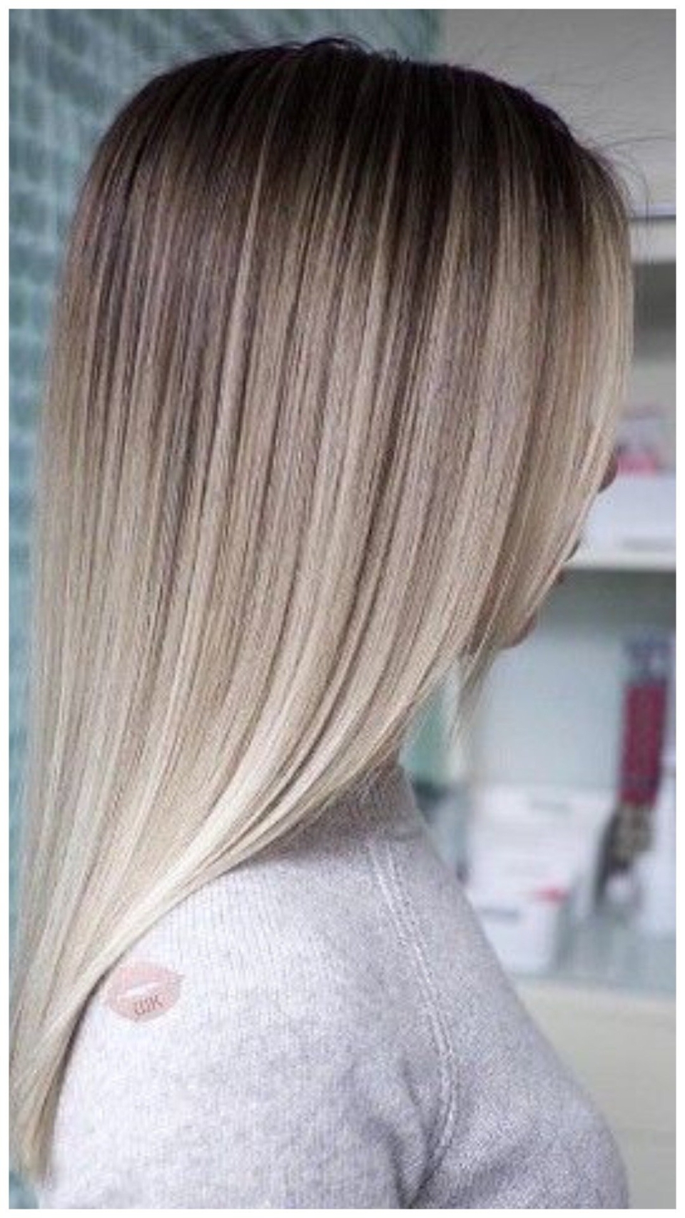 Прикорневое мелирование