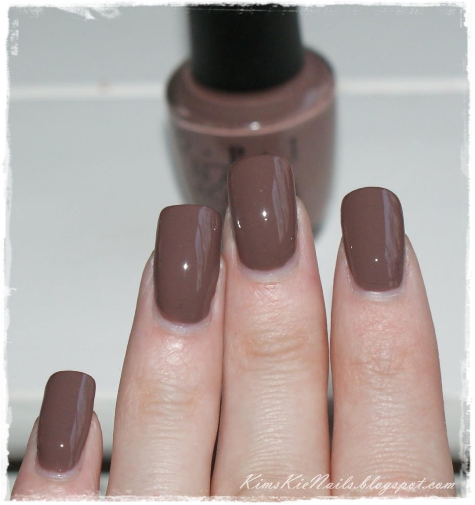 OPI over the Taupe
