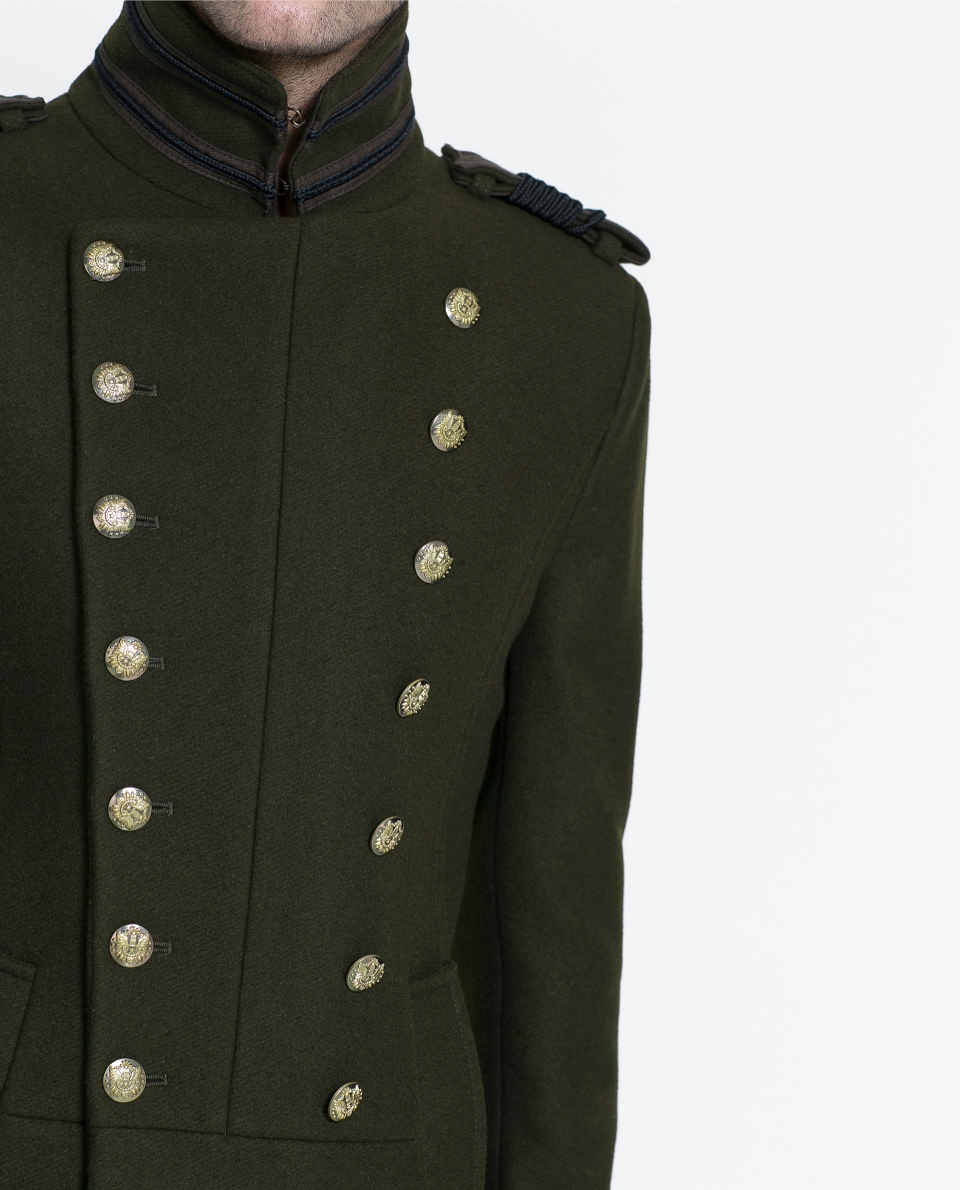 Zara Military Coat