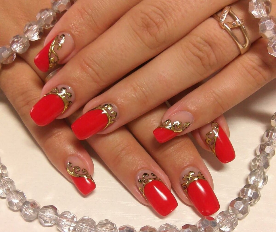 Френч на ногтях Nail Sunny