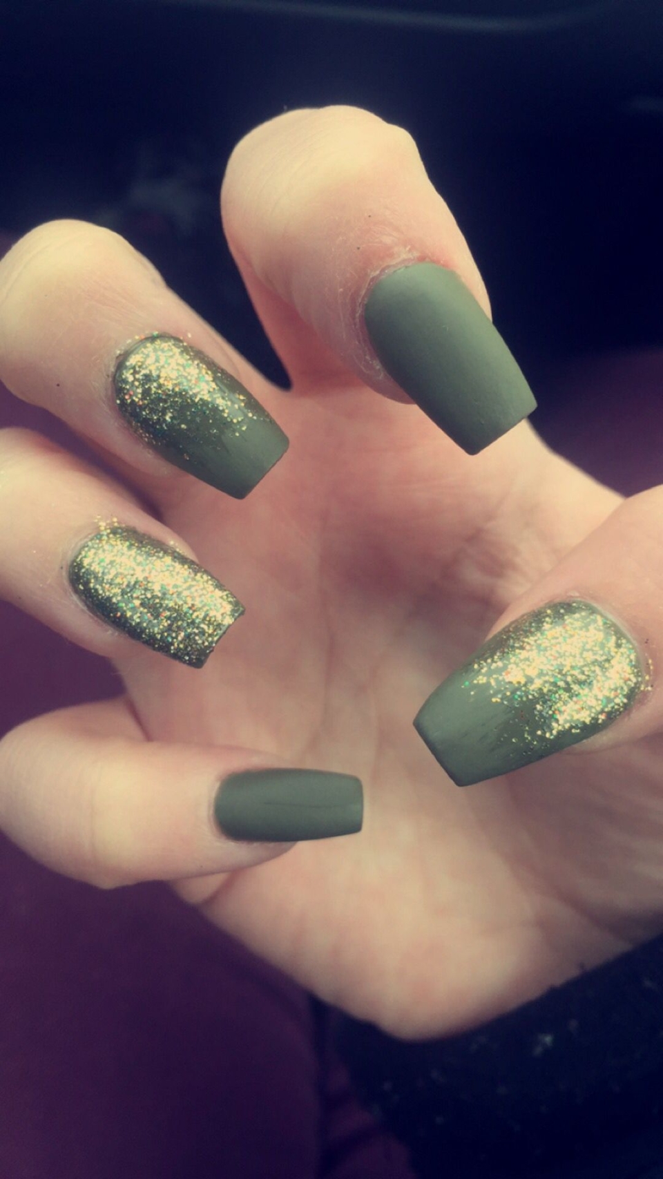 Zoya Green Nail