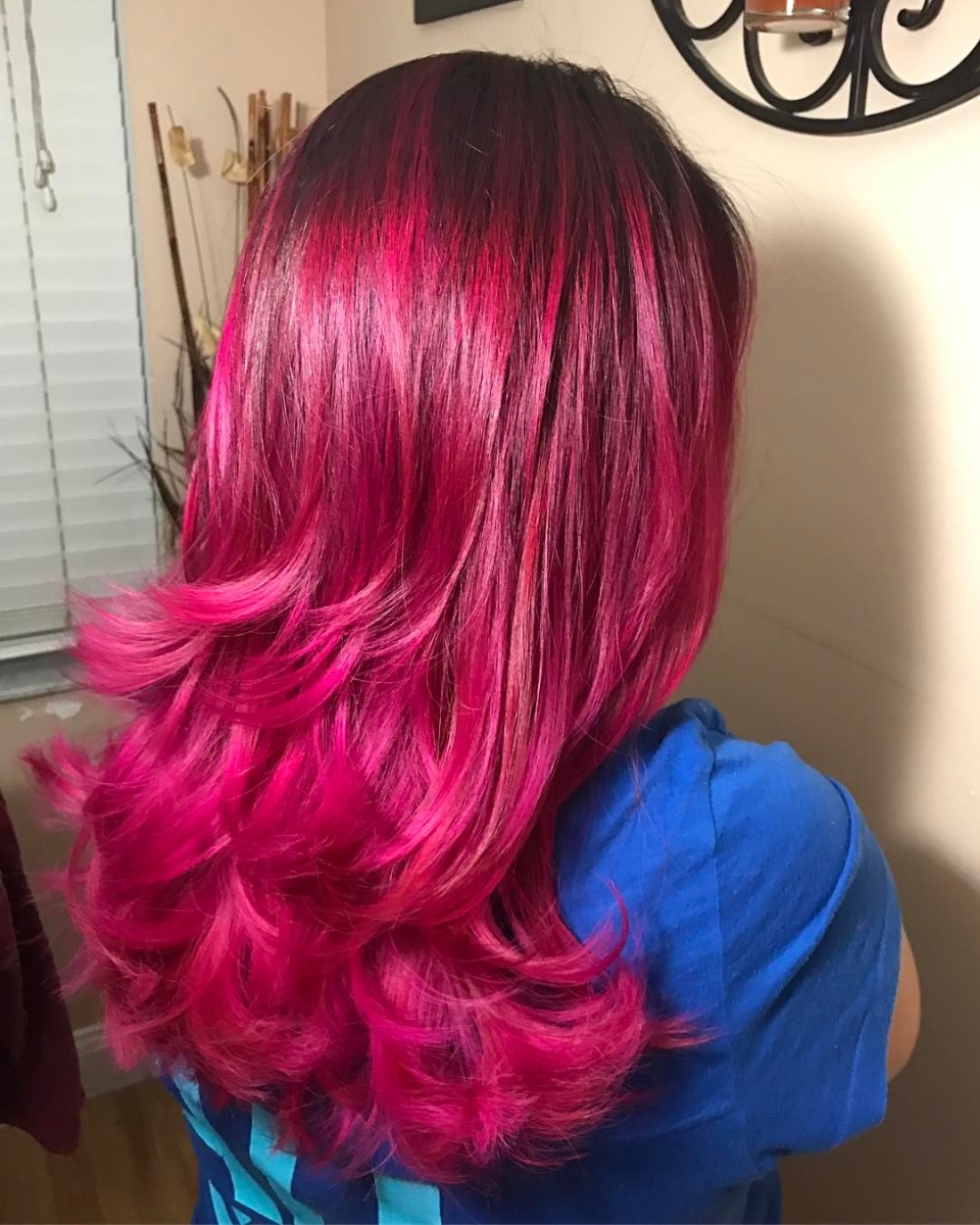 Ruby Red цвет волос