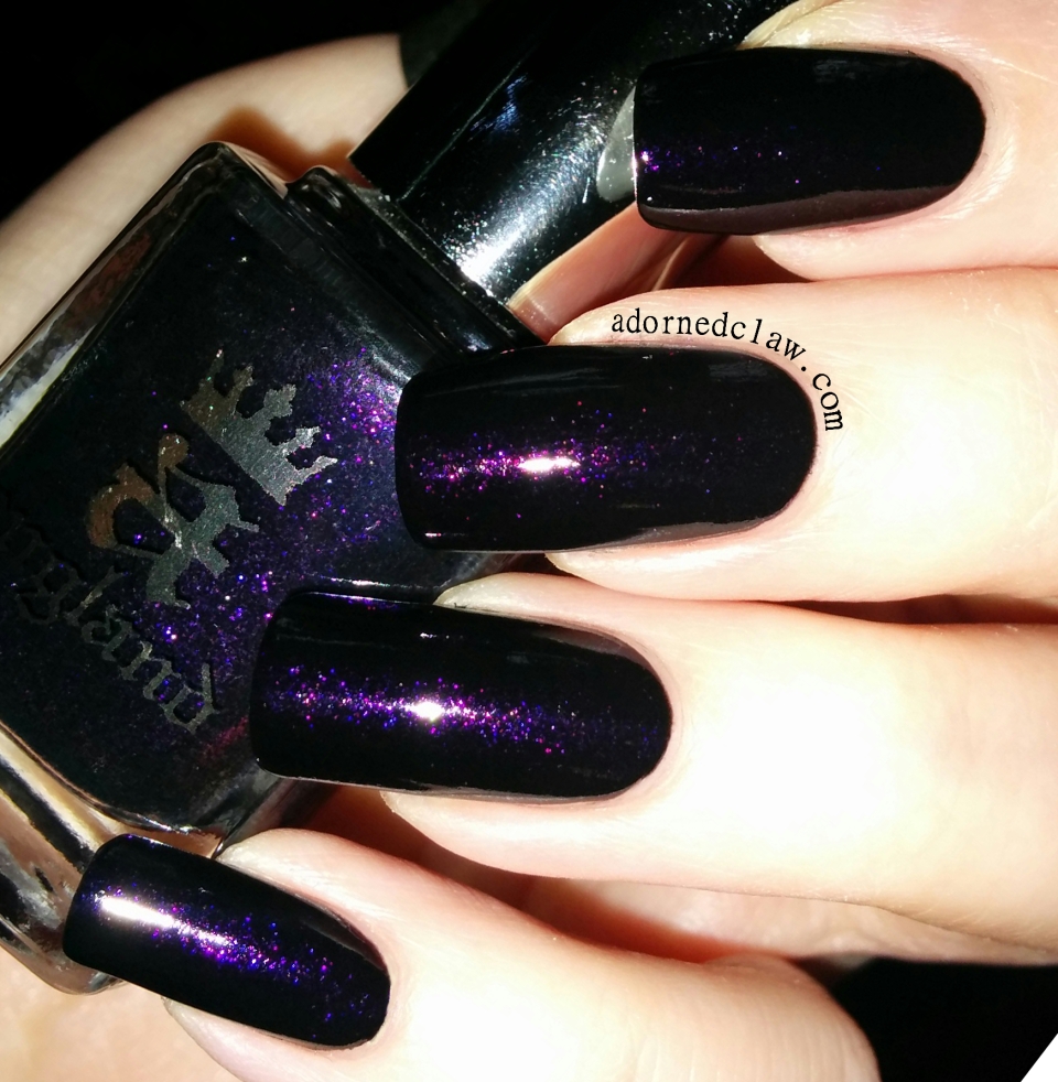 Лак для ногтей Midnight Purple 3