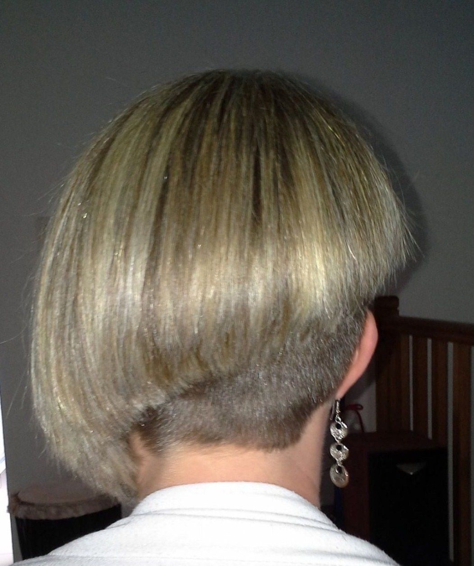 Nape Shave Bob