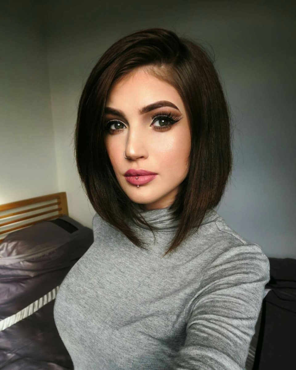 Удлиненное каре Ксении Бородиной