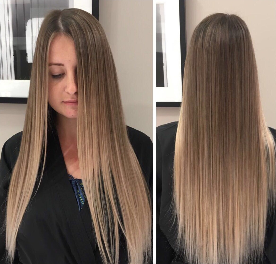 Flame Balayage окрашивание
